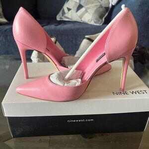 Folowe d'Orsay Pointy Toe Pumps (Light Pink)